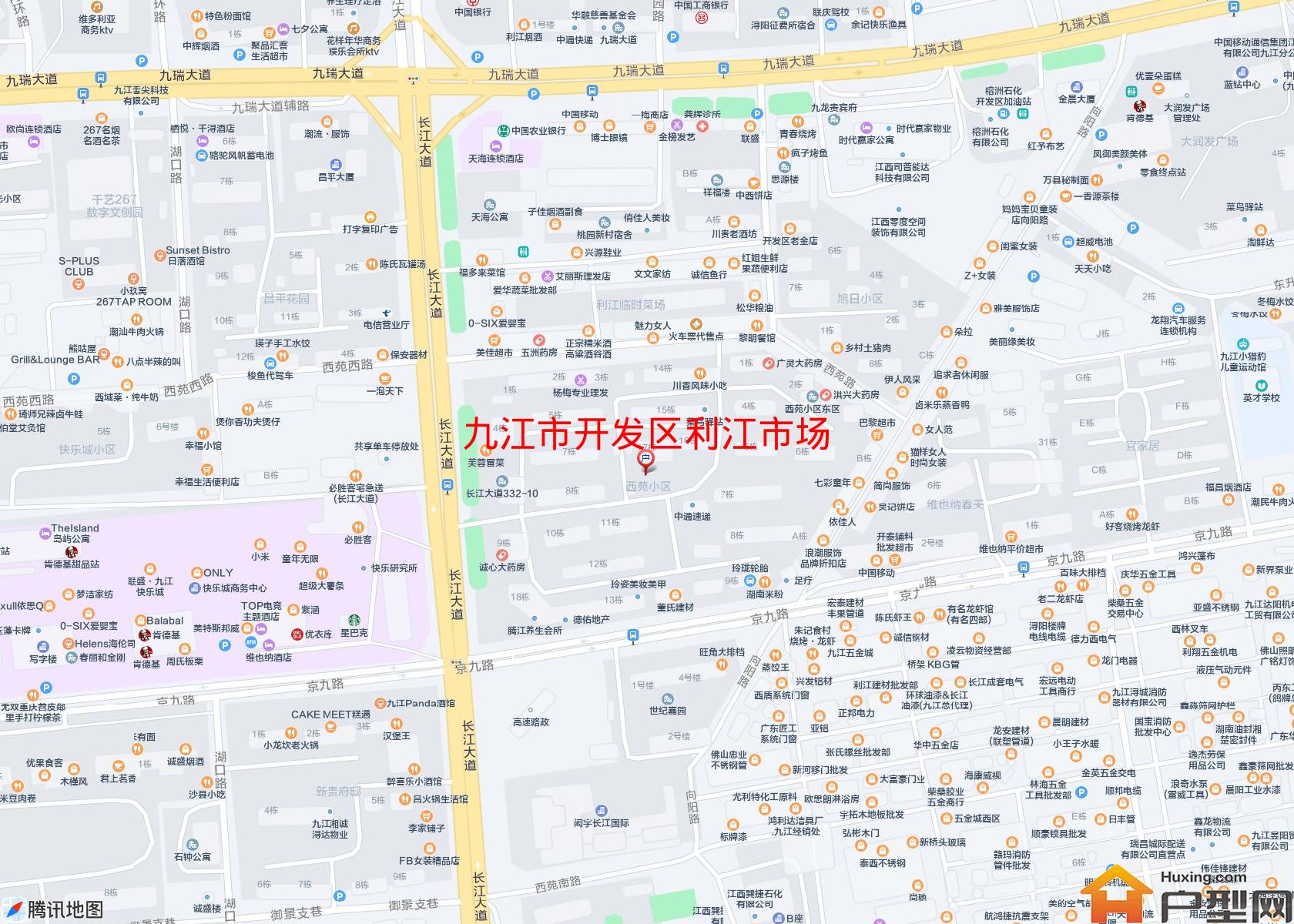 开发区利江市场小区 - 户型网