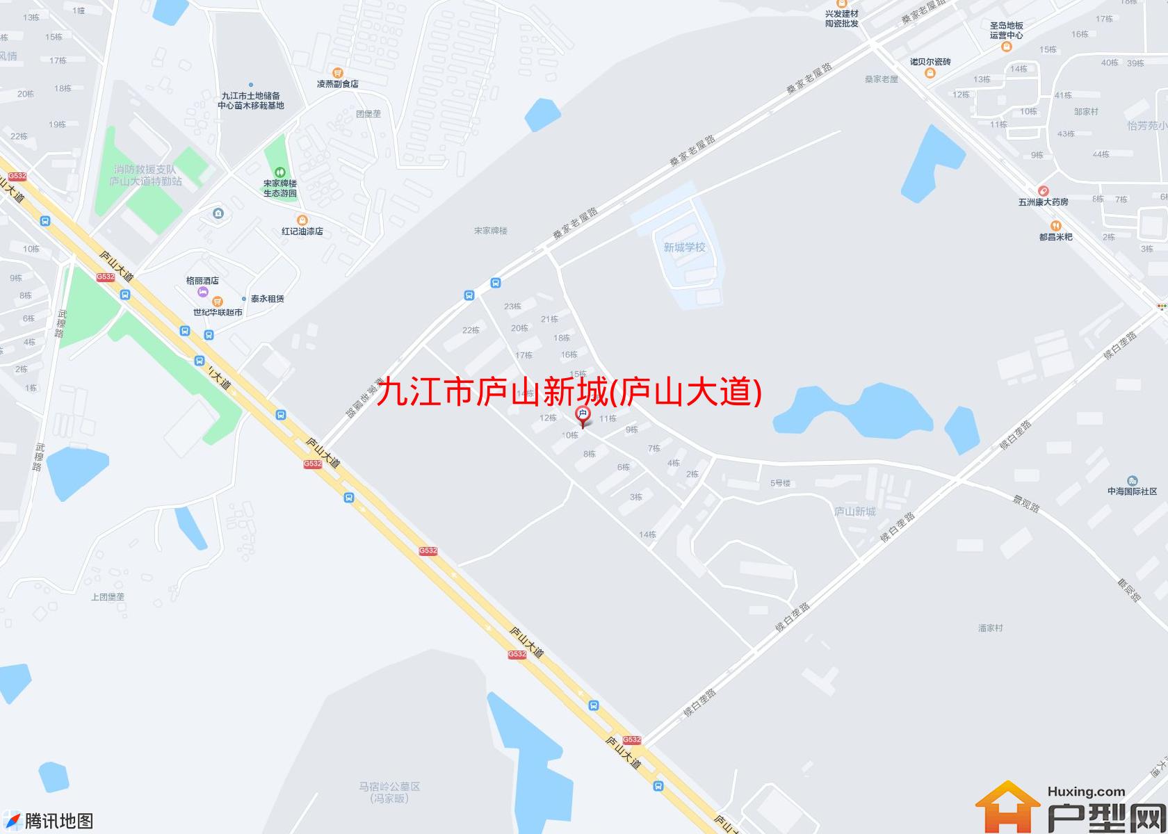 庐山新城(庐山大道)小区 - 户型网
