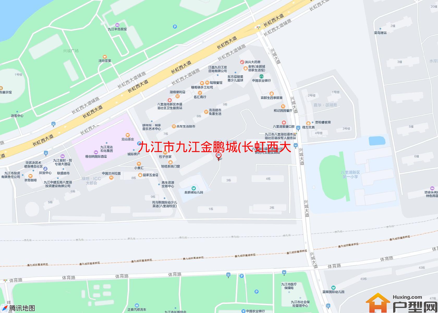 九江金鹏城(长虹西大道)小区 - 户型网