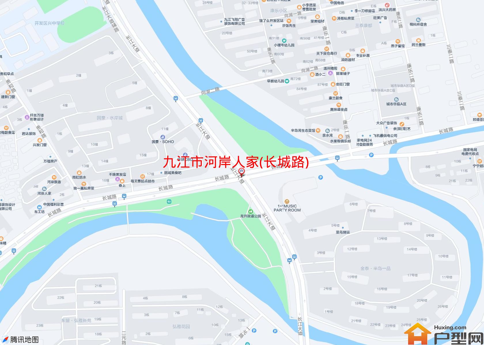 河岸人家(长城路)小区 - 户型网