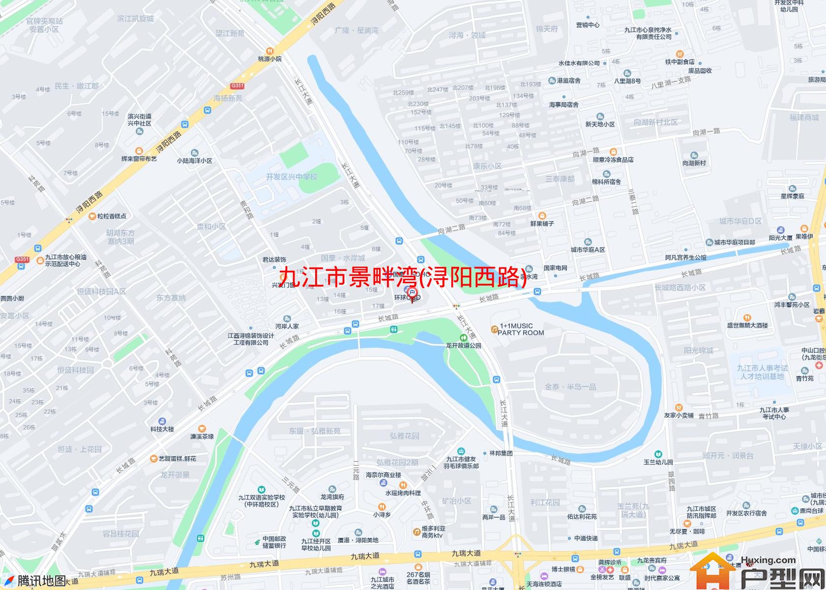 景畔湾(浔阳西路)小区 - 户型网