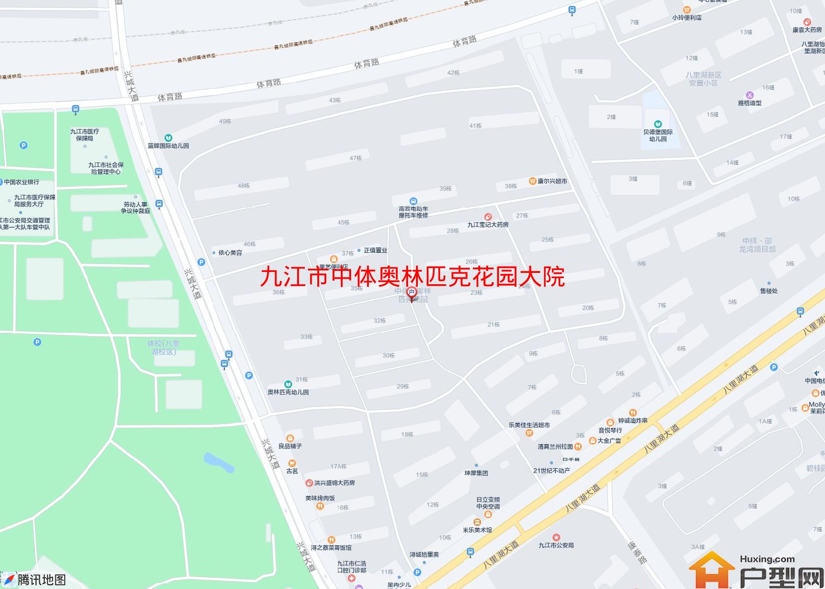 中体奥林匹克花园大院小区 - 户型网