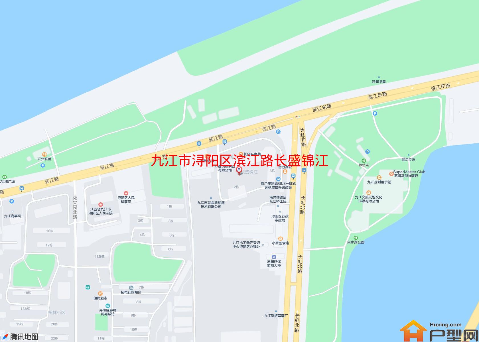浔阳区滨江路长盛锦江小区 - 户型网