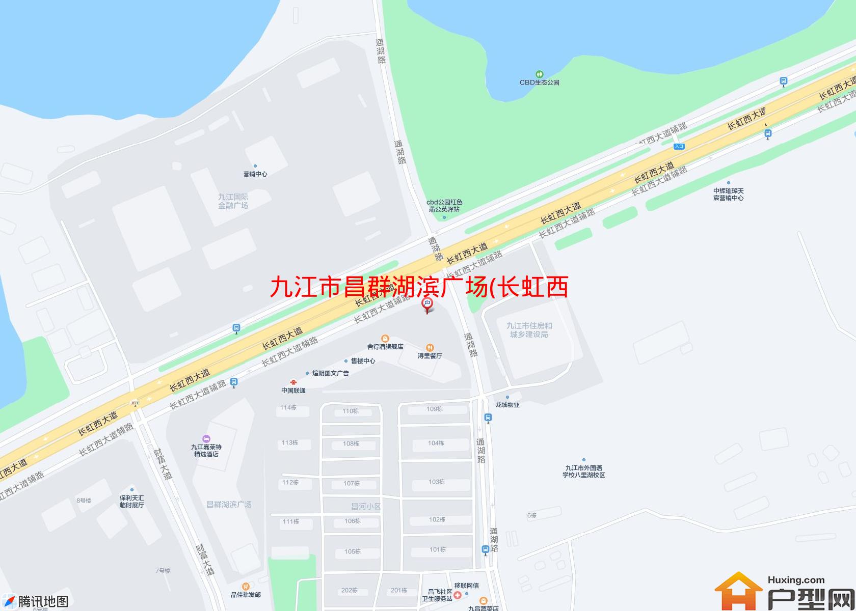 昌群湖滨广场(长虹西大道)小区 - 户型网