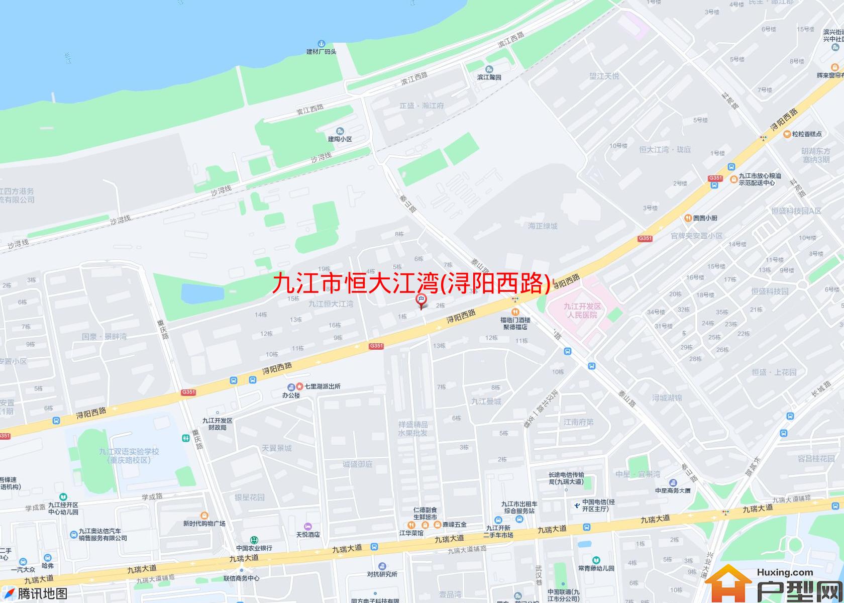 恒大江湾(浔阳西路)小区 - 户型网