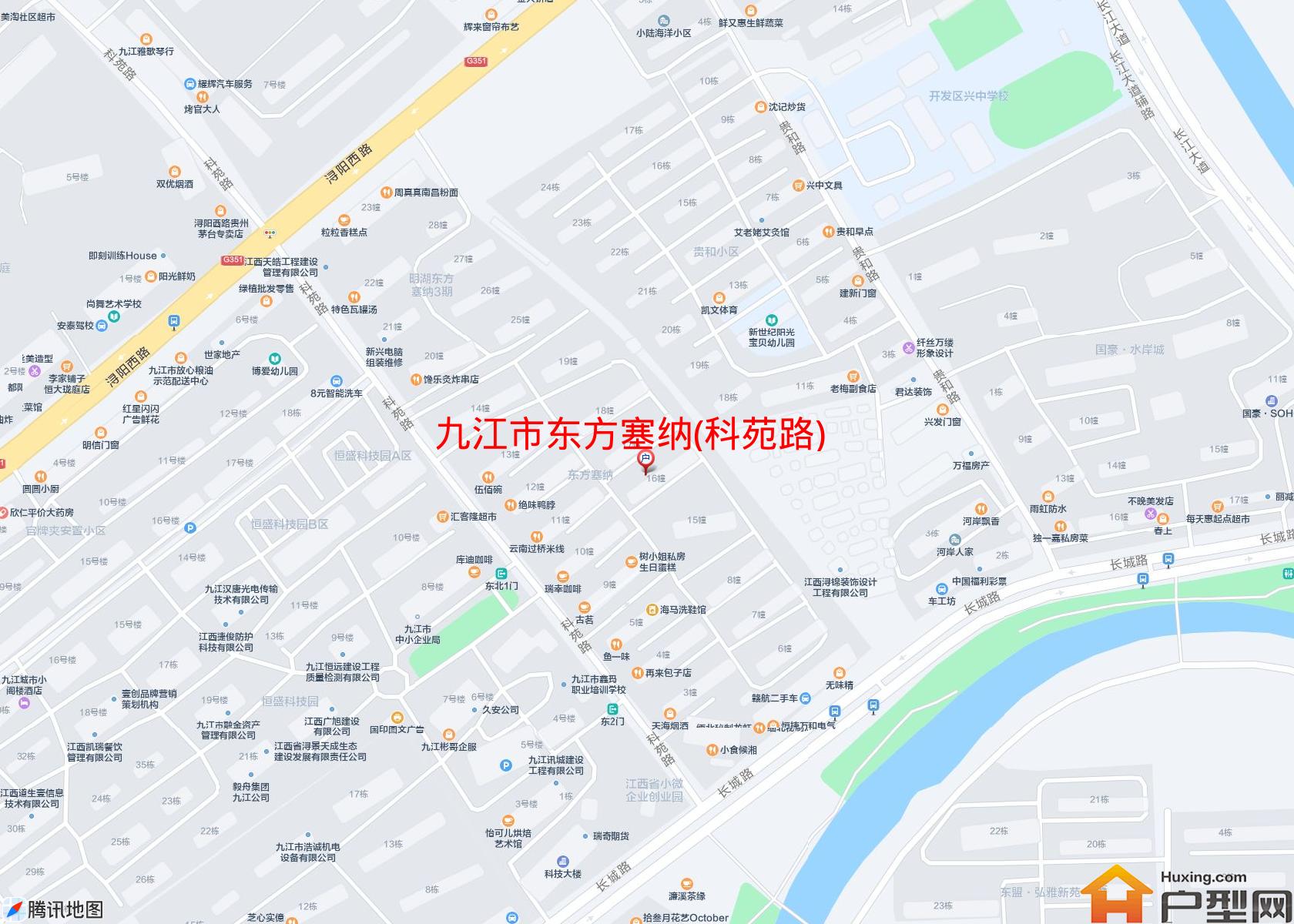 东方塞纳(科苑路)小区 - 户型网