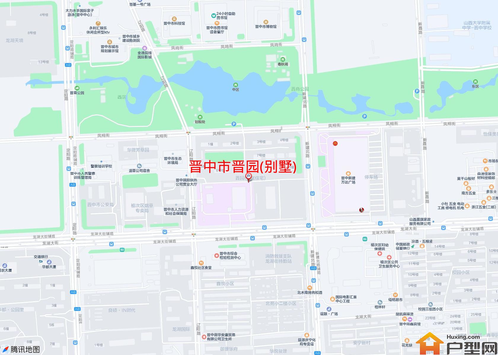 晋园(别墅)小区 - 户型网