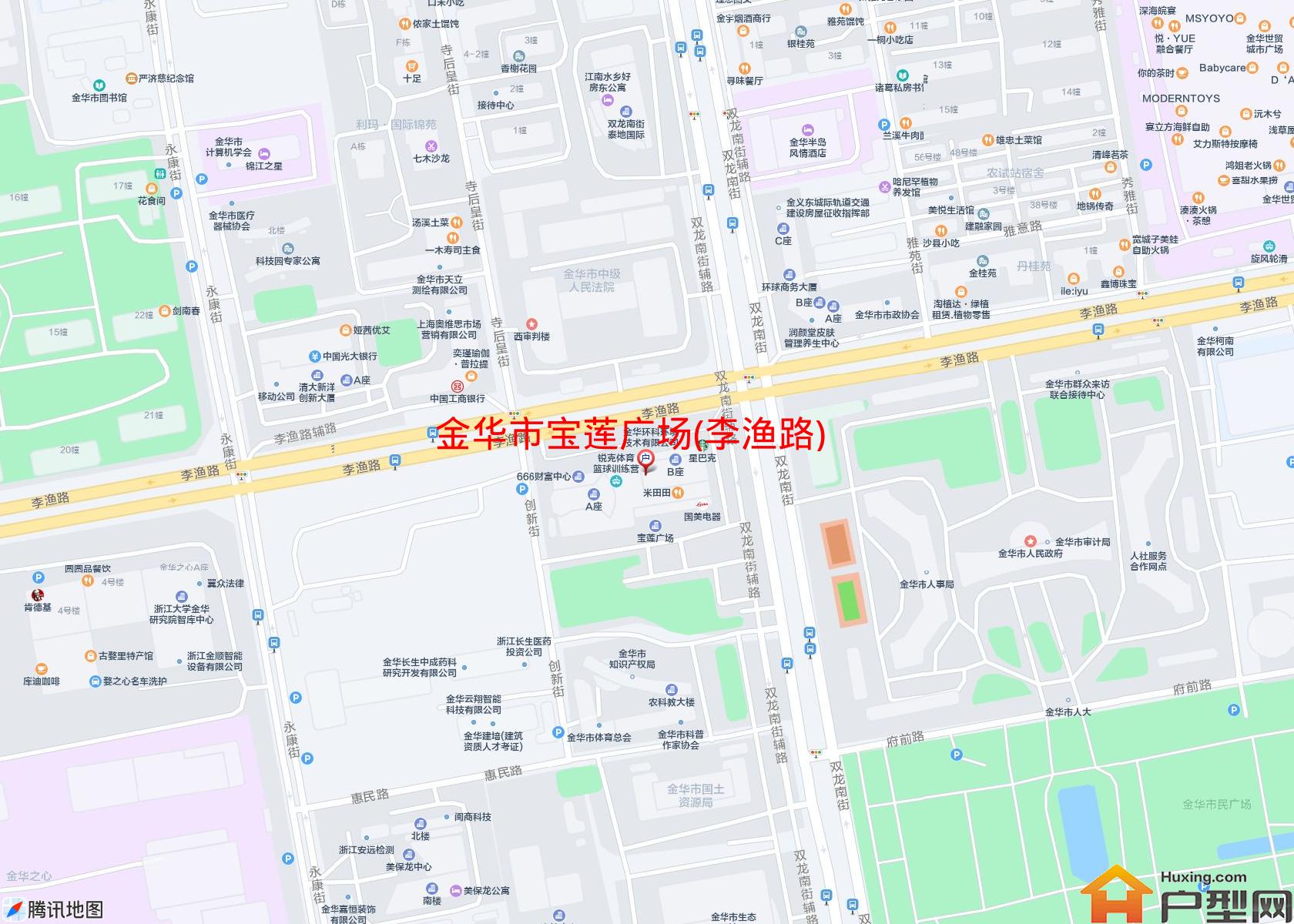 宝莲广场(李渔路)小区 - 户型网