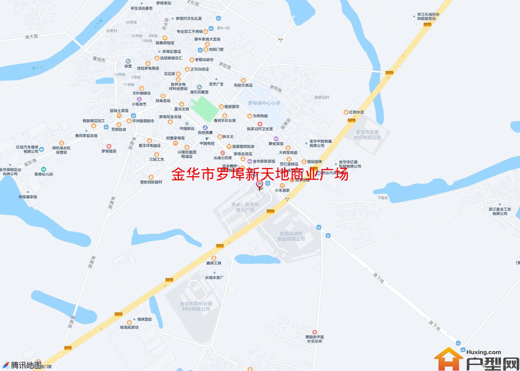 罗埠新天地商业广场小区 - 户型网