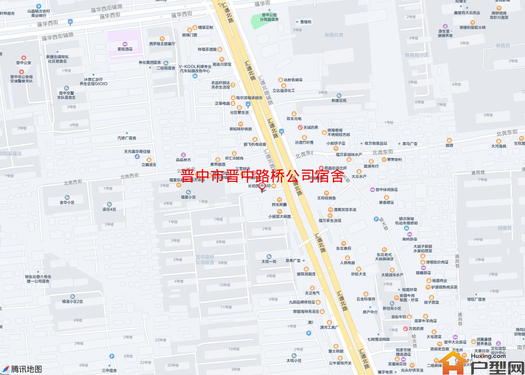 晋中路桥公司宿舍小区 - 户型网