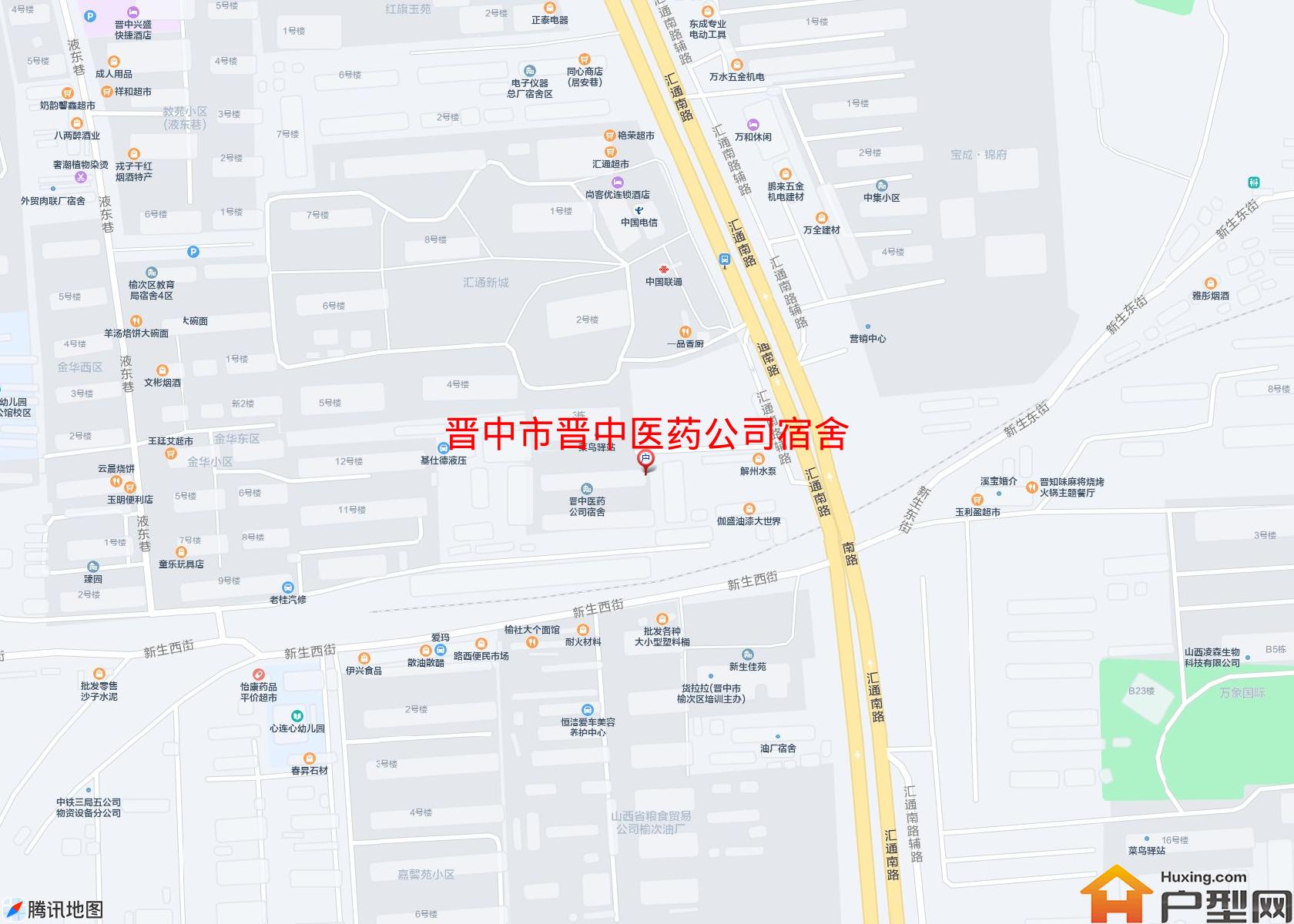晋中医药公司宿舍小区 - 户型网