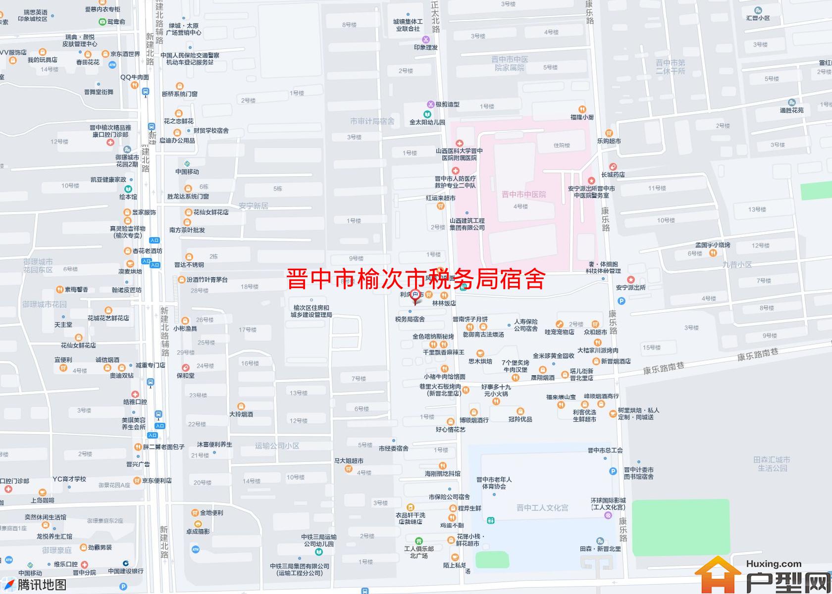 榆次市税务局宿舍小区 - 户型网