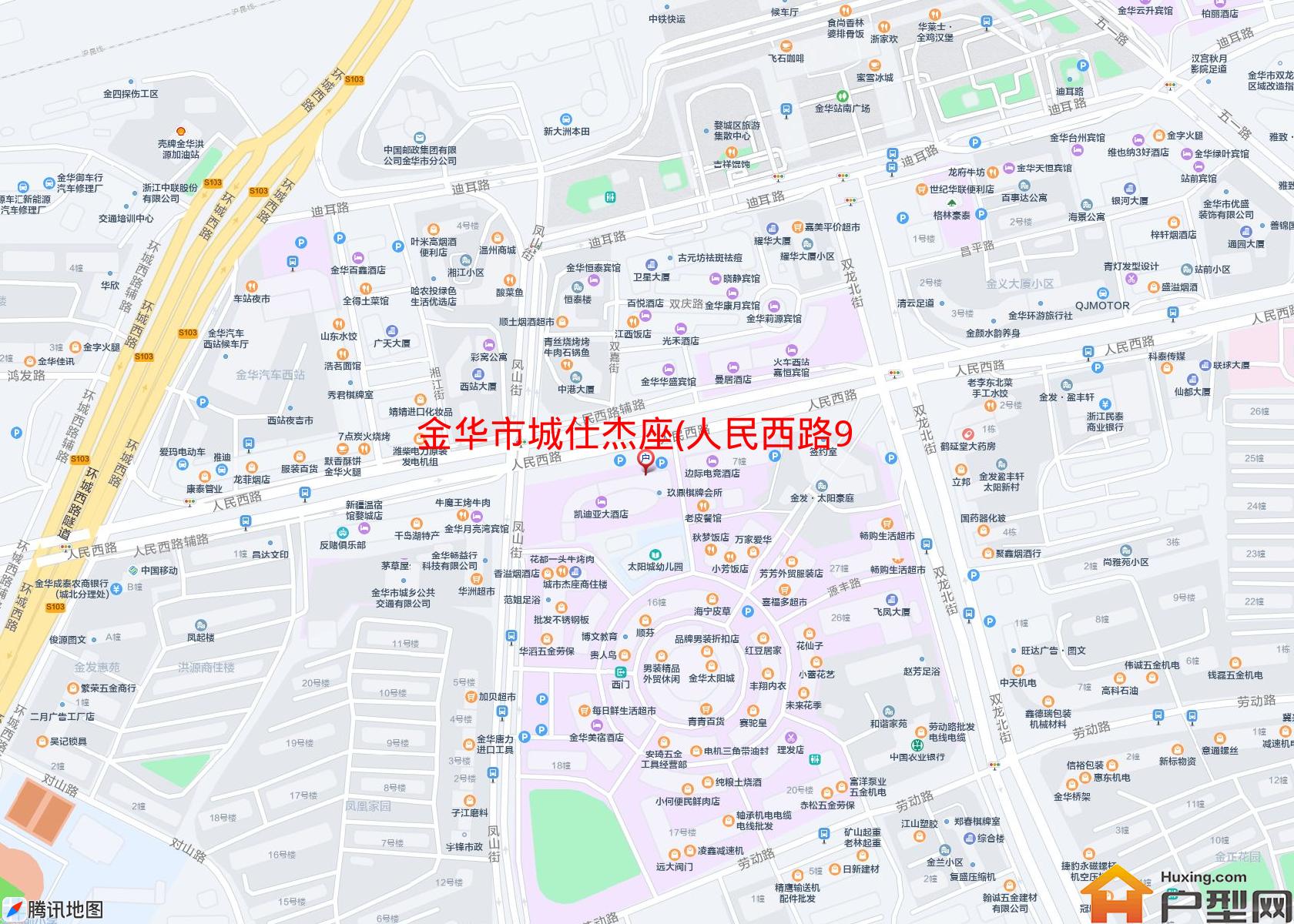 城仕杰座(人民西路987号)小区 - 户型网