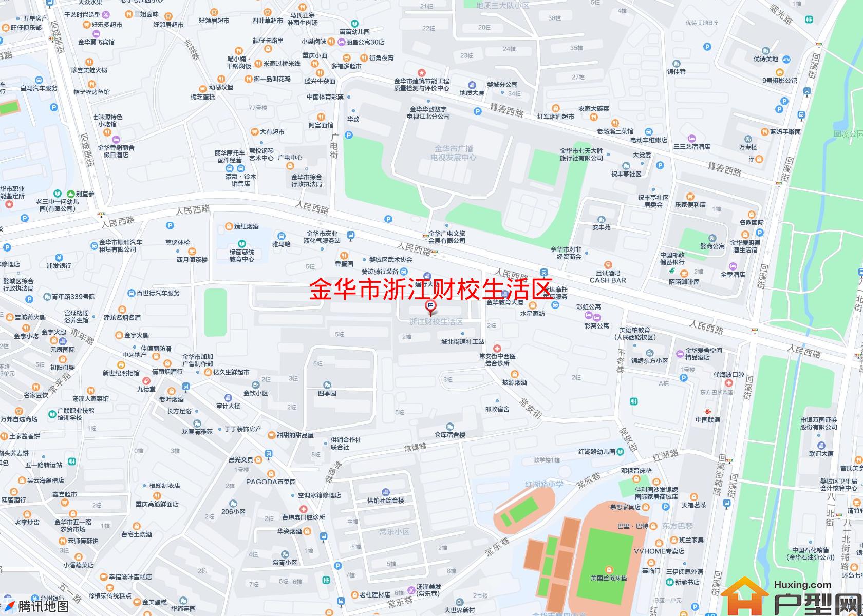 浙江财校生活区小区 - 户型网