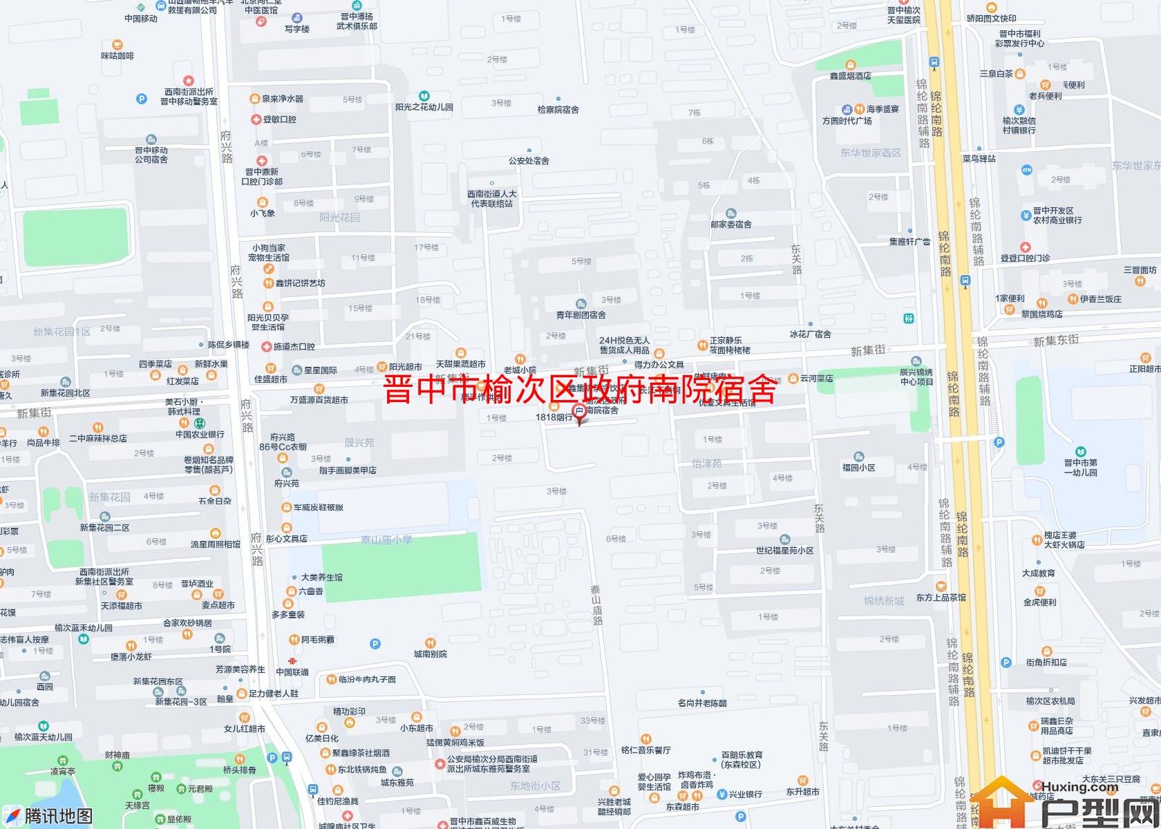 榆次区政府南院宿舍小区 - 户型网