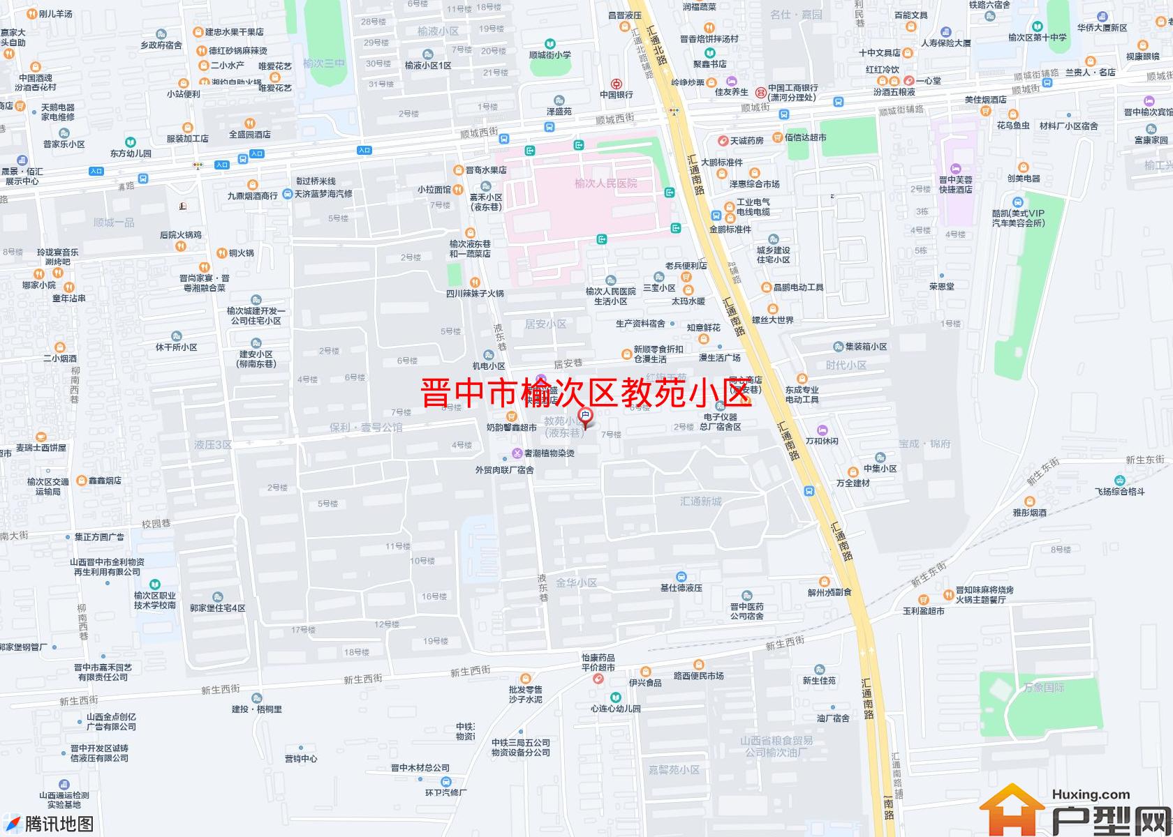 榆次区教苑小区小区 - 户型网