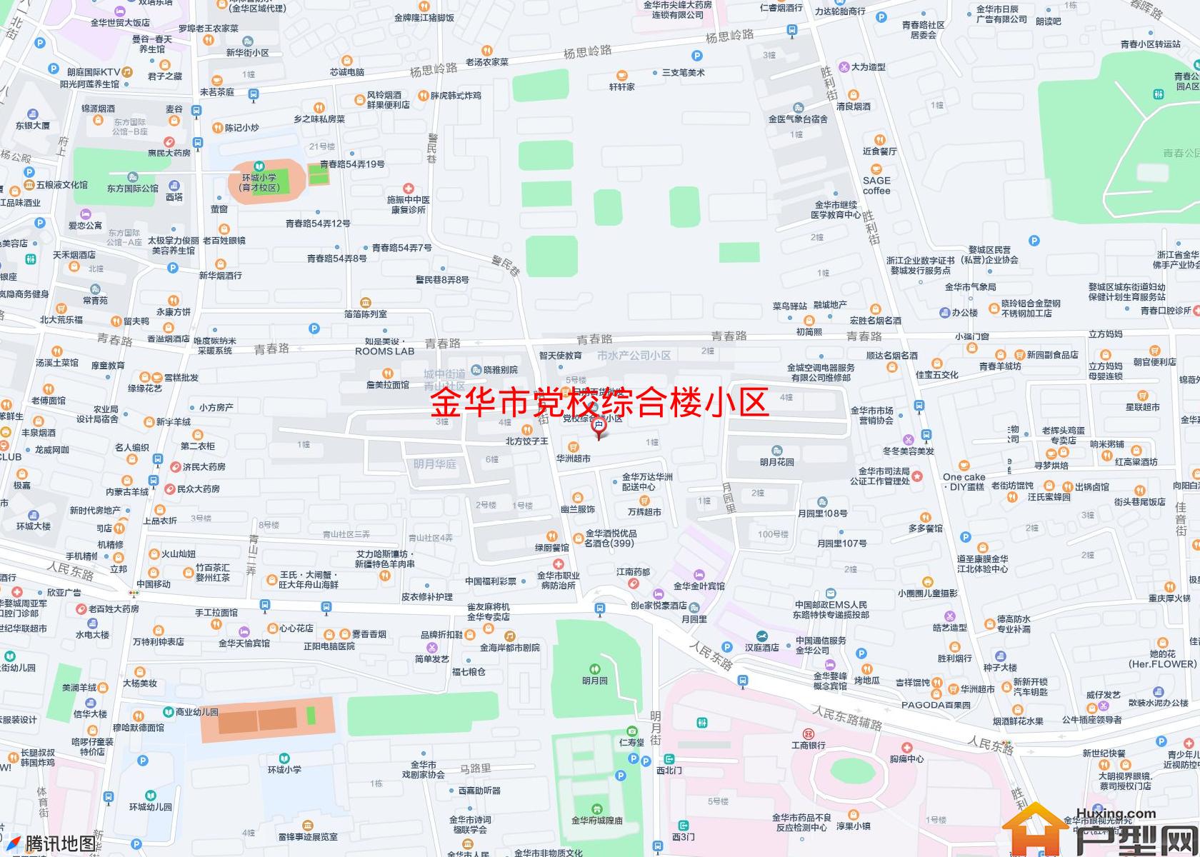党校综合楼小区小区 - 户型网