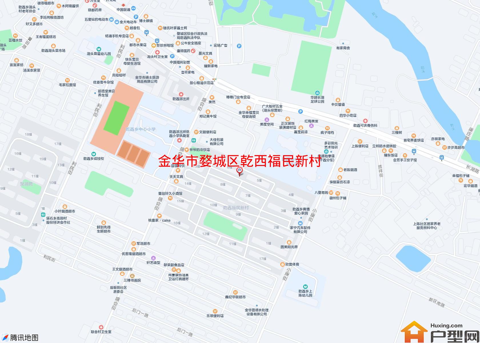 婺城区乾西福民新村小区 - 户型网