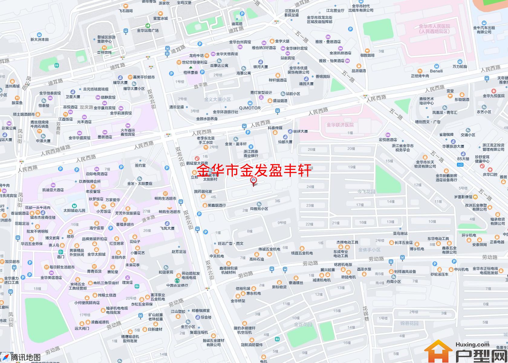 金发盈丰轩小区 - 户型网