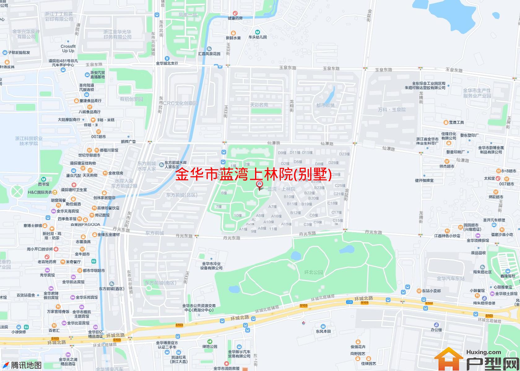 蓝湾上林院(别墅)小区 - 户型网