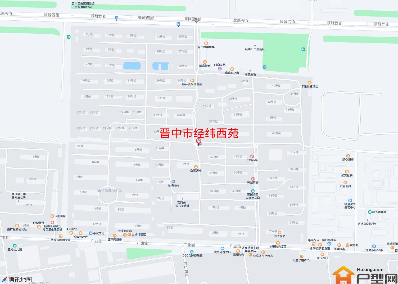 经纬西苑小区 - 户型网