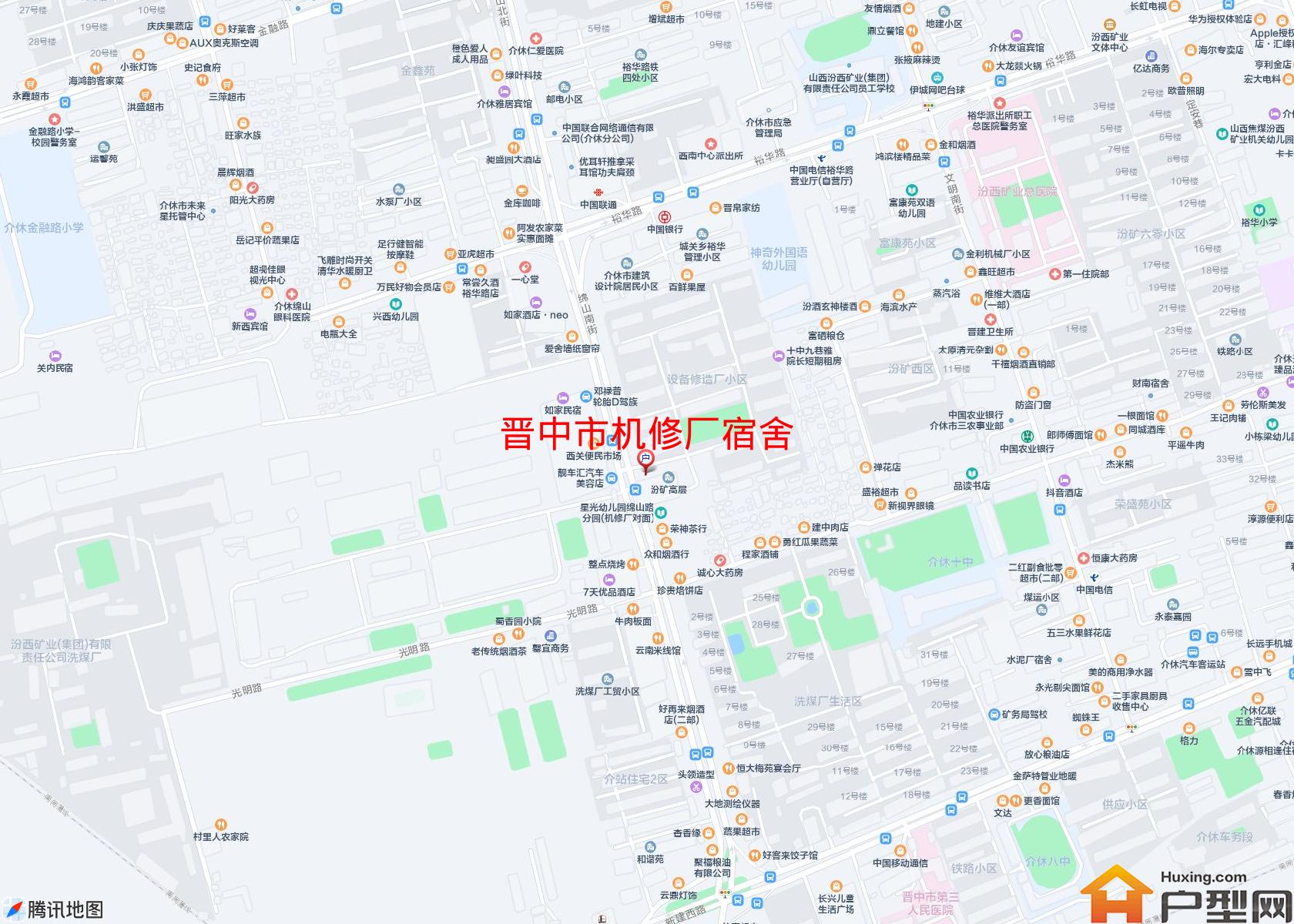 机修厂宿舍小区 - 户型网