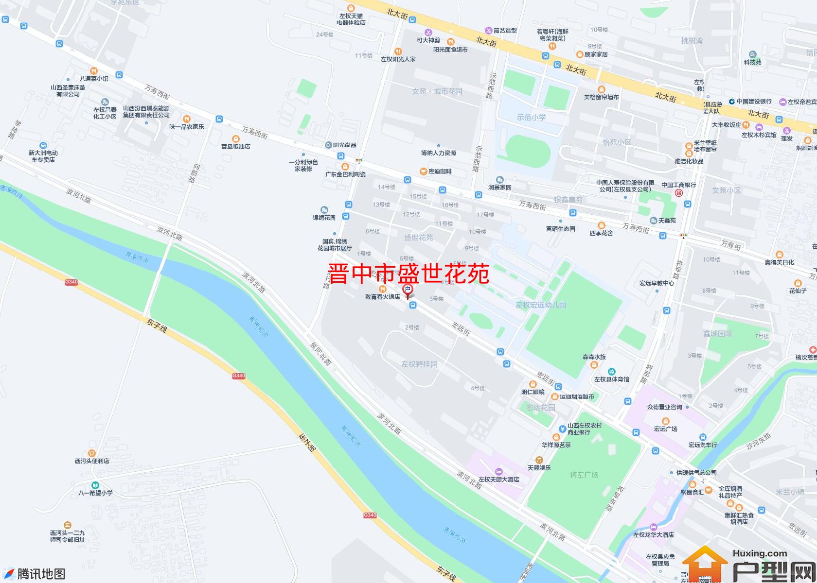盛世花苑小区 - 户型网