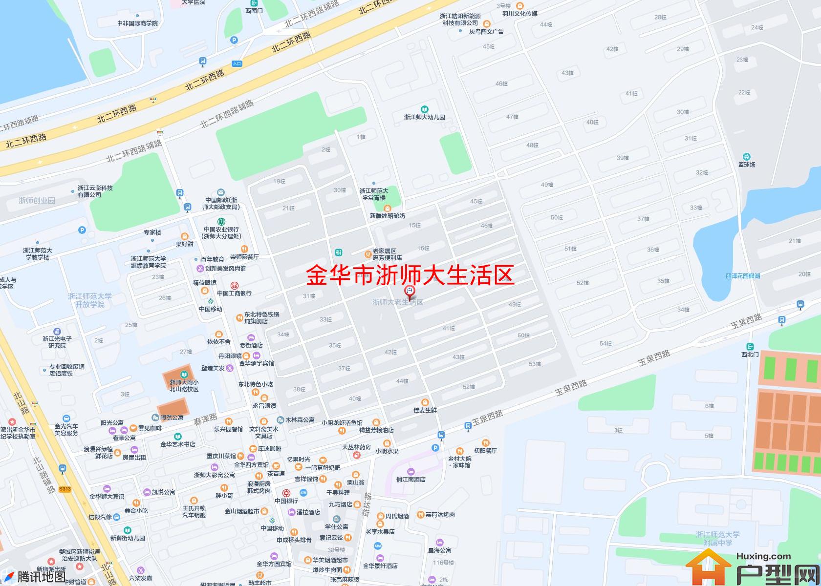 浙师大生活区小区 - 户型网