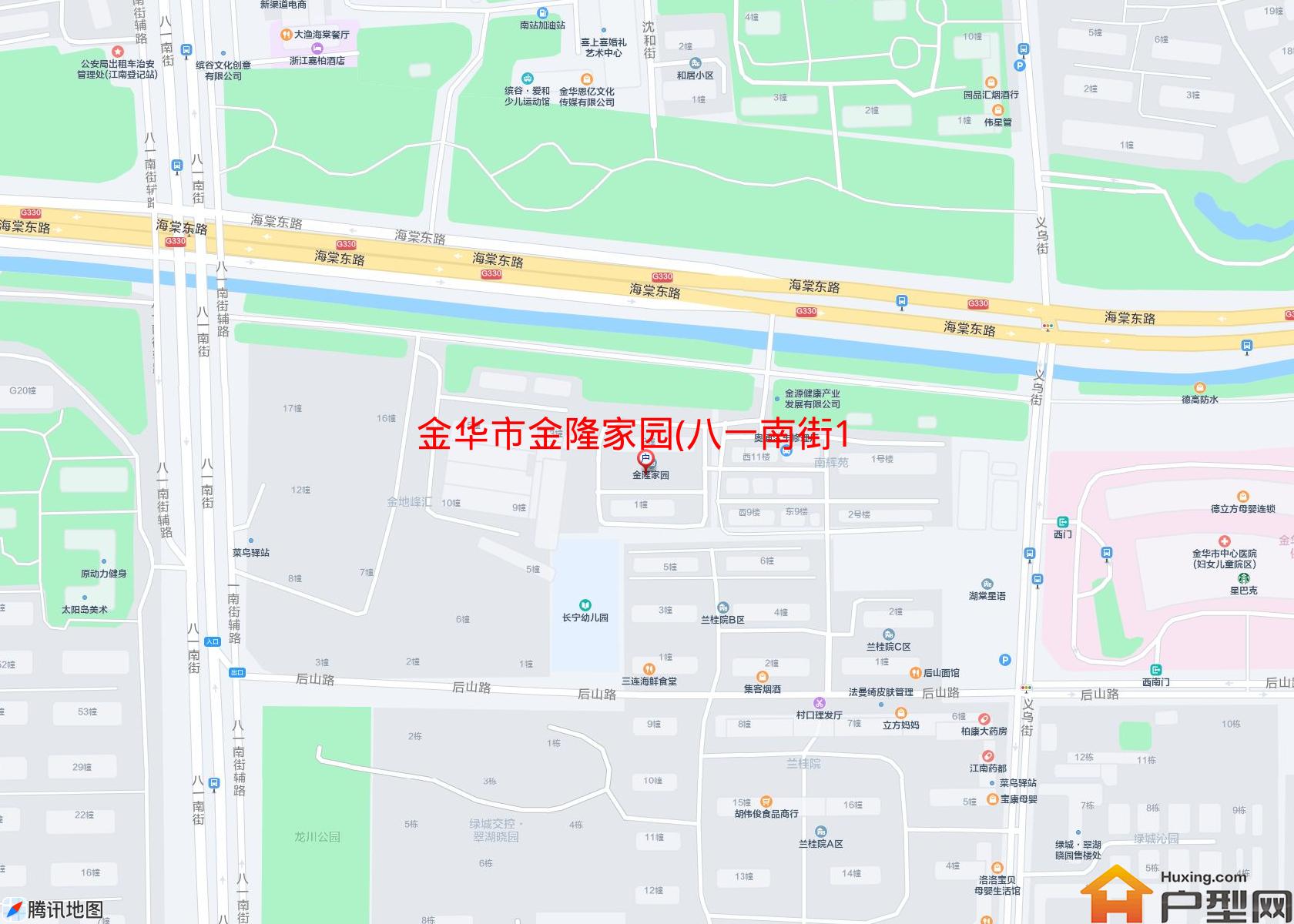 金隆家园(八一南街1305号)小区 - 户型网