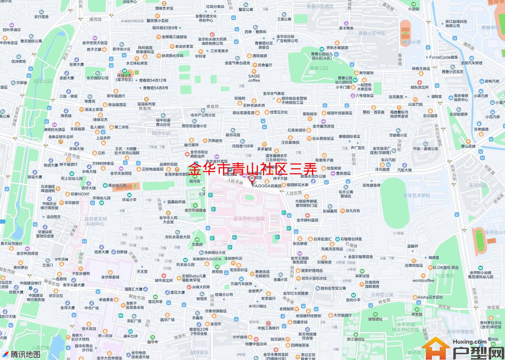 青山社区三弄小区 - 户型网