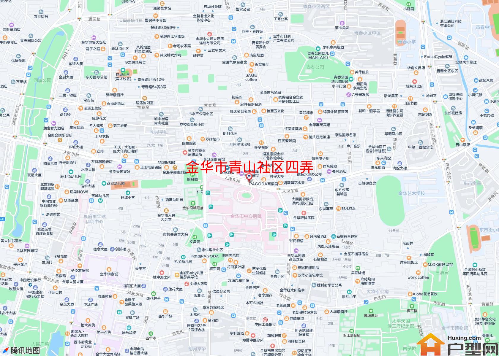 青山社区四弄小区 - 户型网