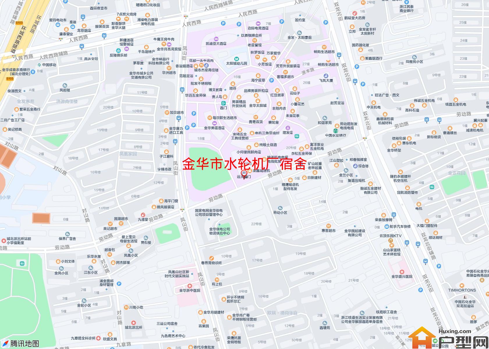 水轮机厂宿舍小区 - 户型网