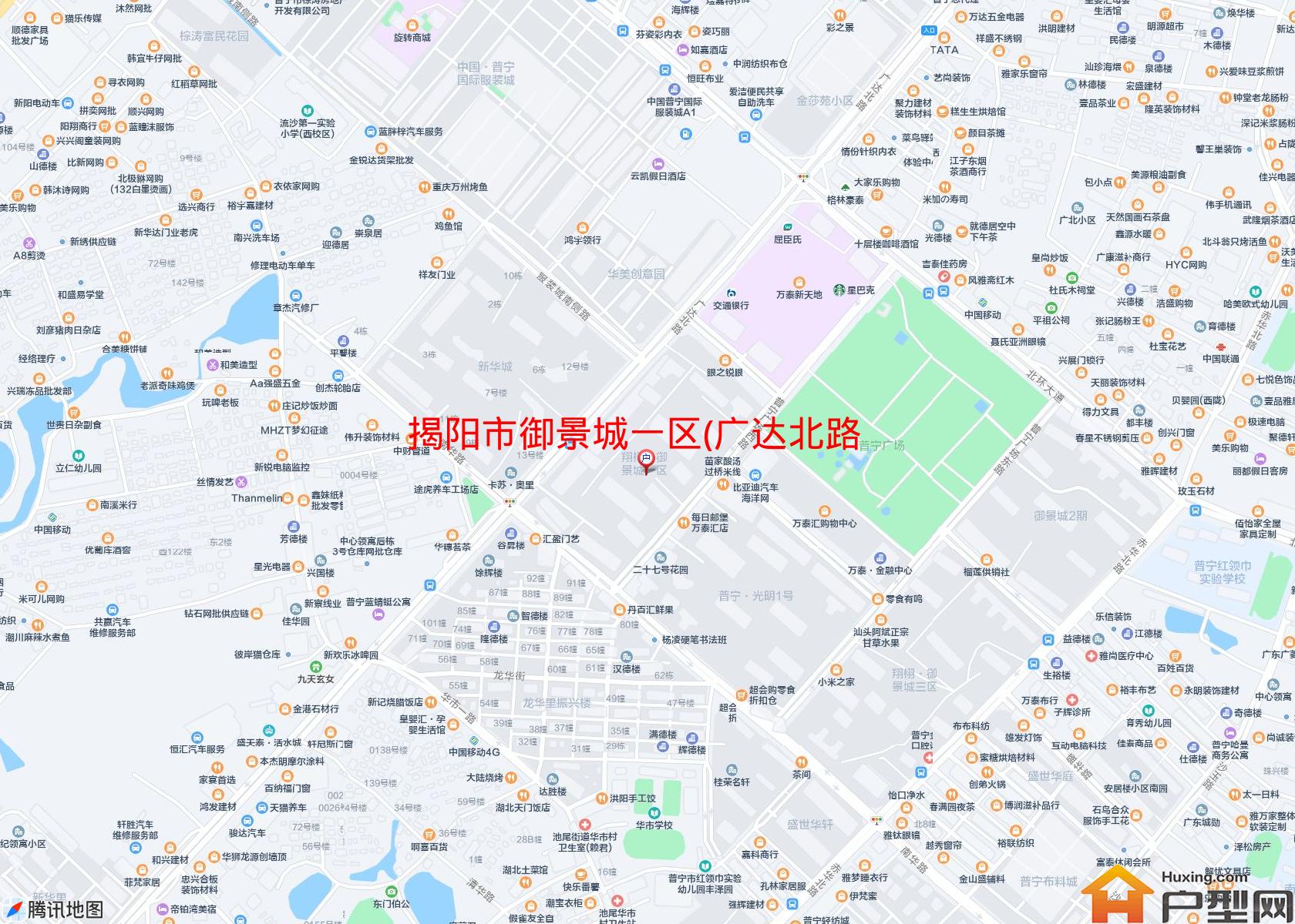 御景城一区(广达北路)小区 - 户型网