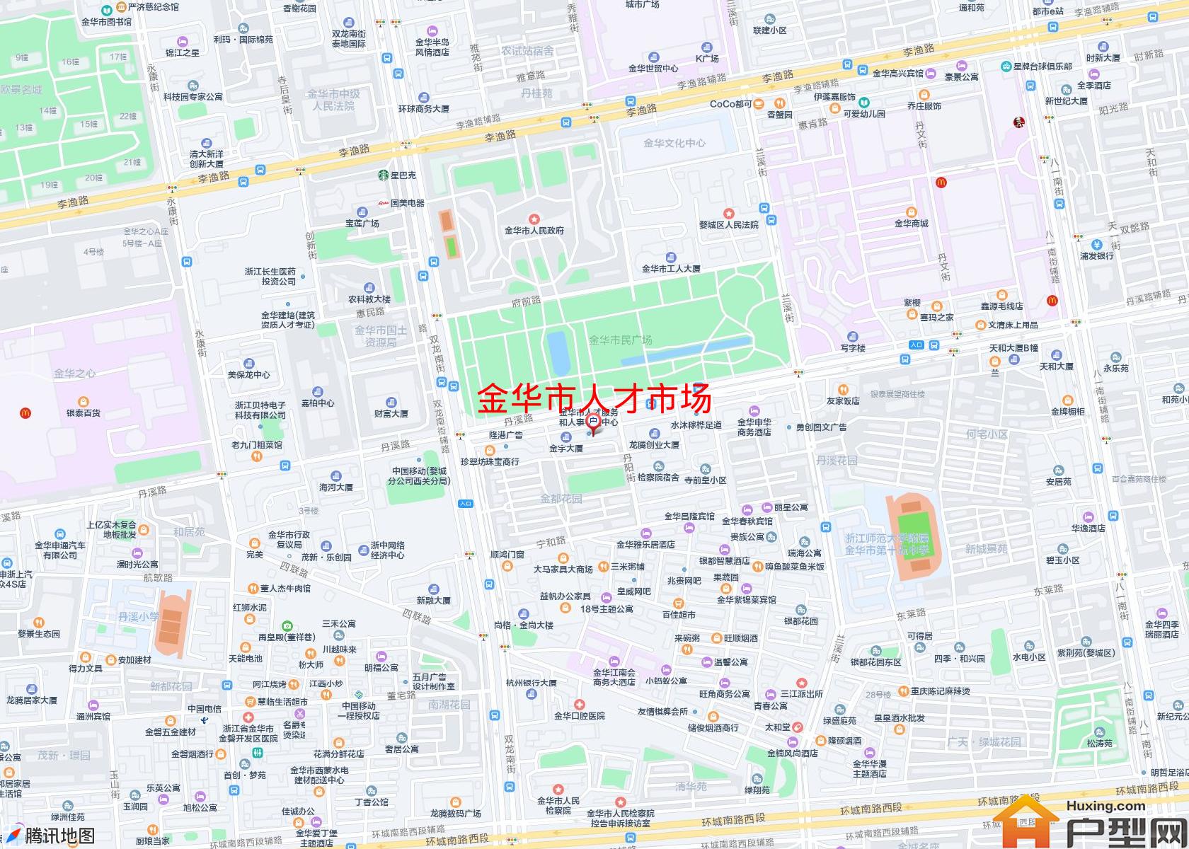 人才市场小区 - 户型网