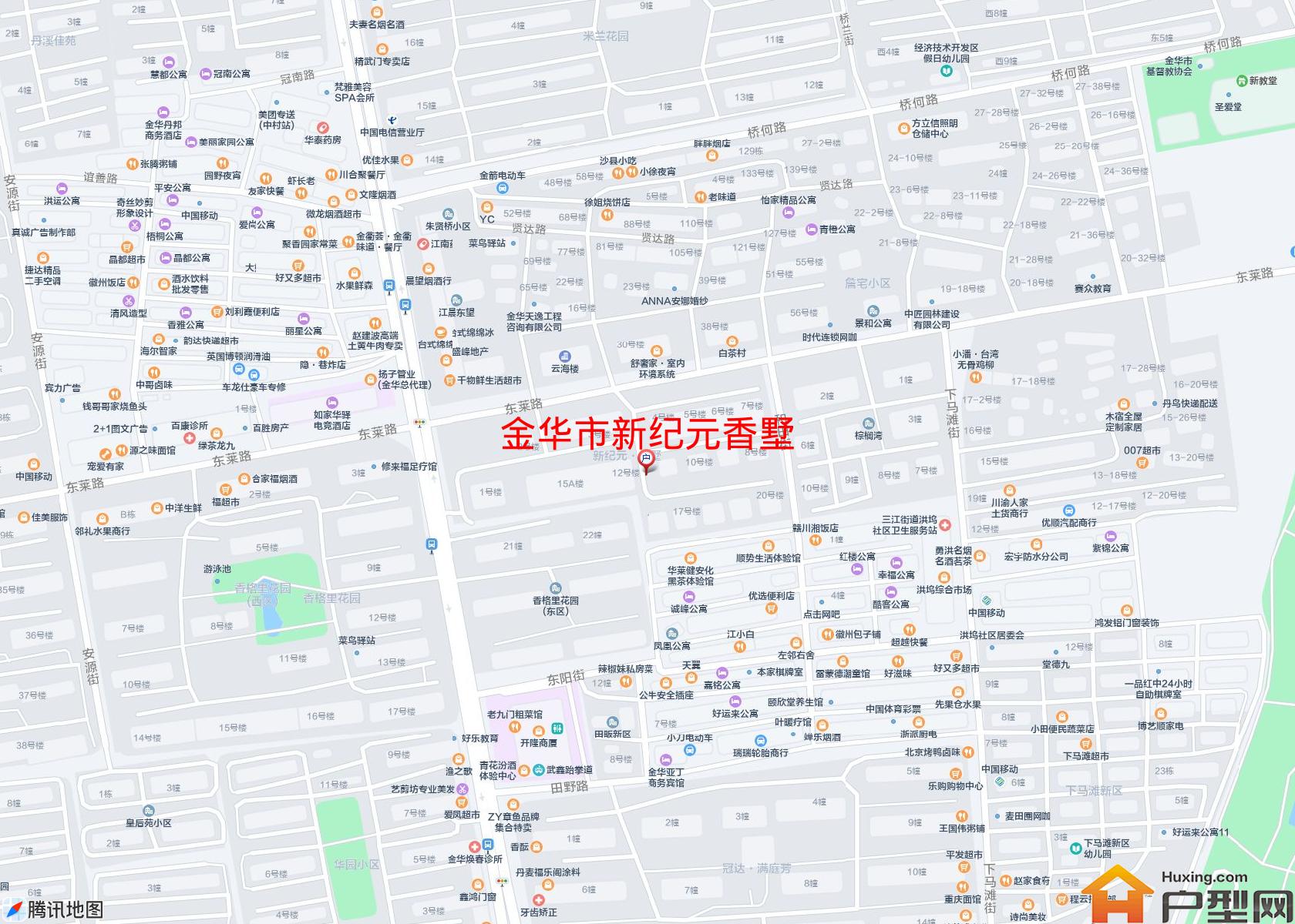 新纪元香墅小区 - 户型网