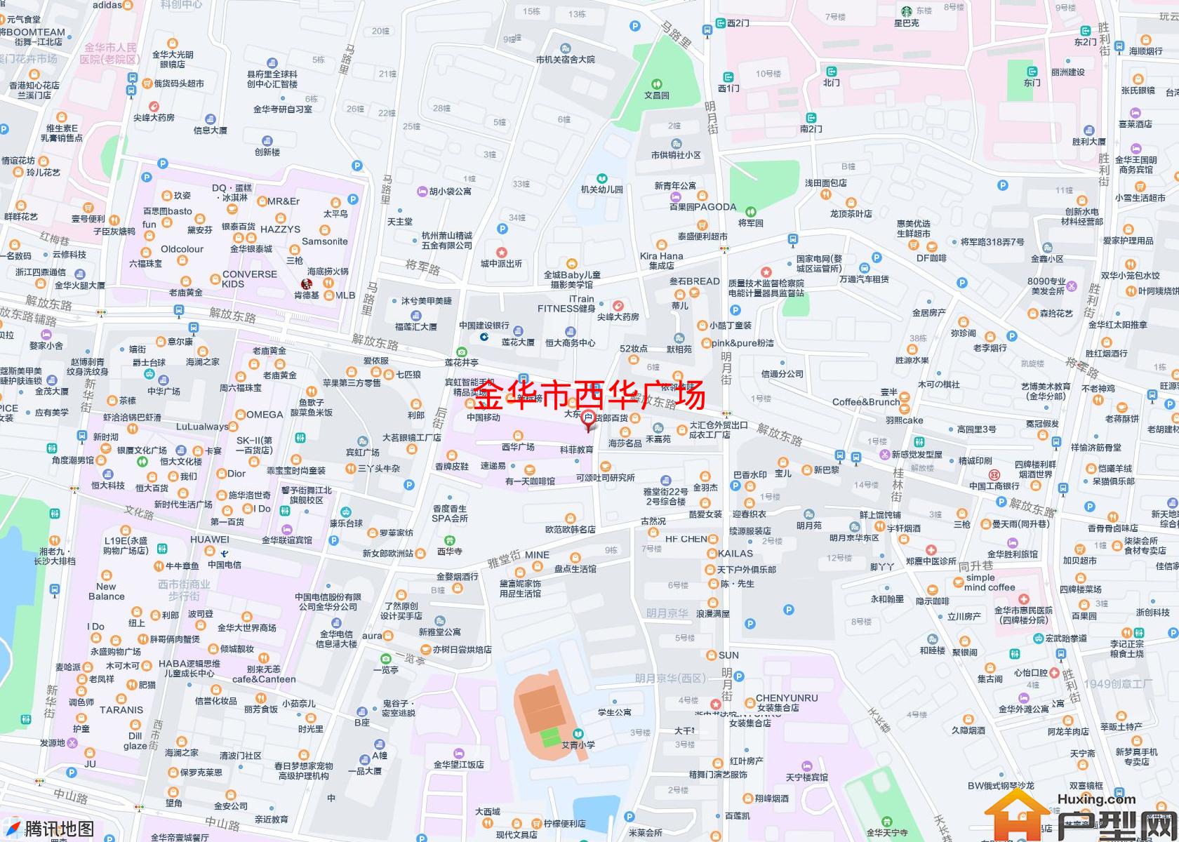 西华广场小区 - 户型网