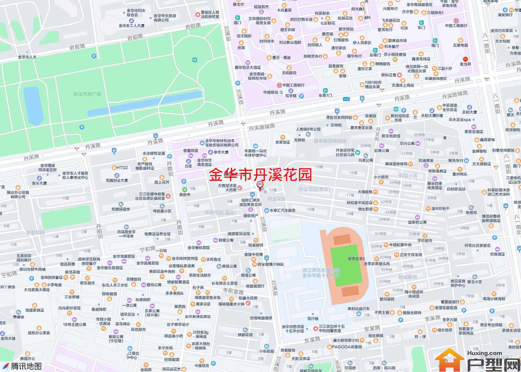 丹溪花园小区 - 户型网