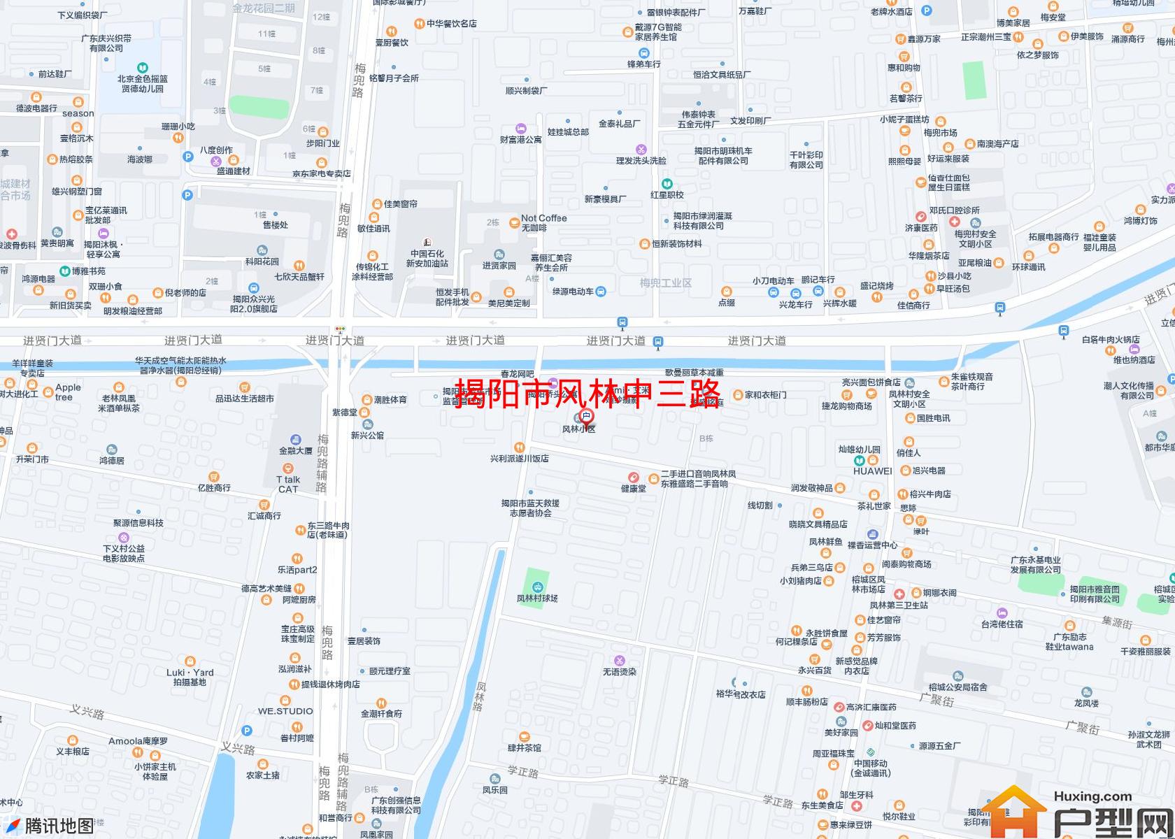风林中三路小区 - 户型网