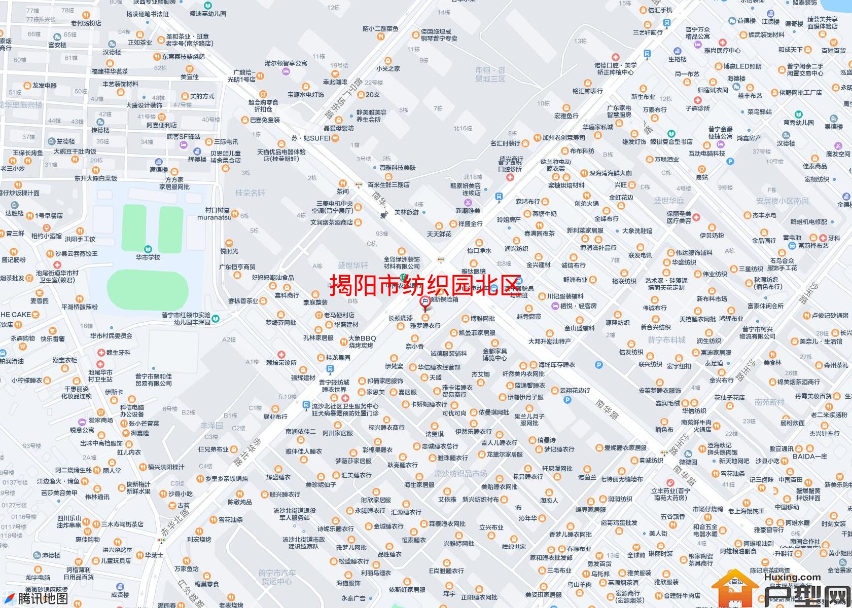 纺织园北区小区 - 户型网