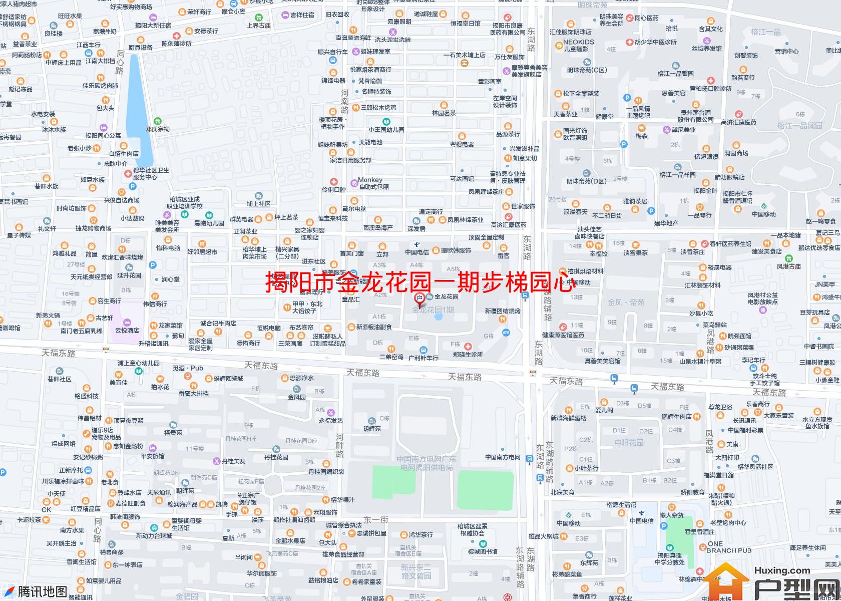 金龙花园一期步梯园心小区 - 户型网