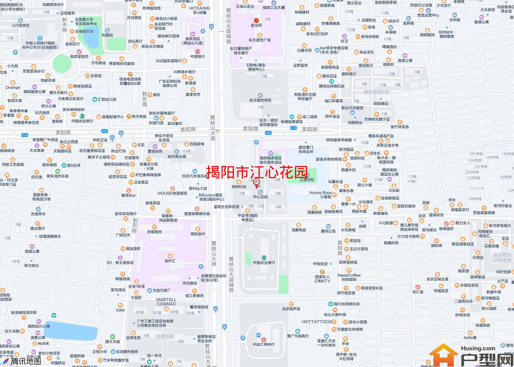 江心花园小区 - 户型网