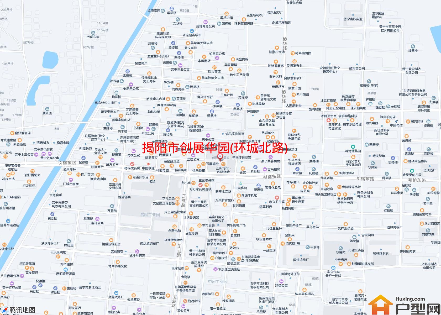 创展华园(环城北路)小区 - 户型网