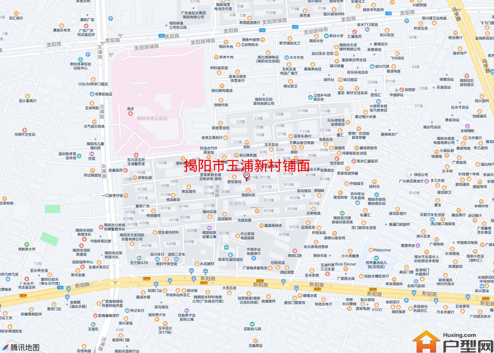 玉浦新村铺面小区 - 户型网