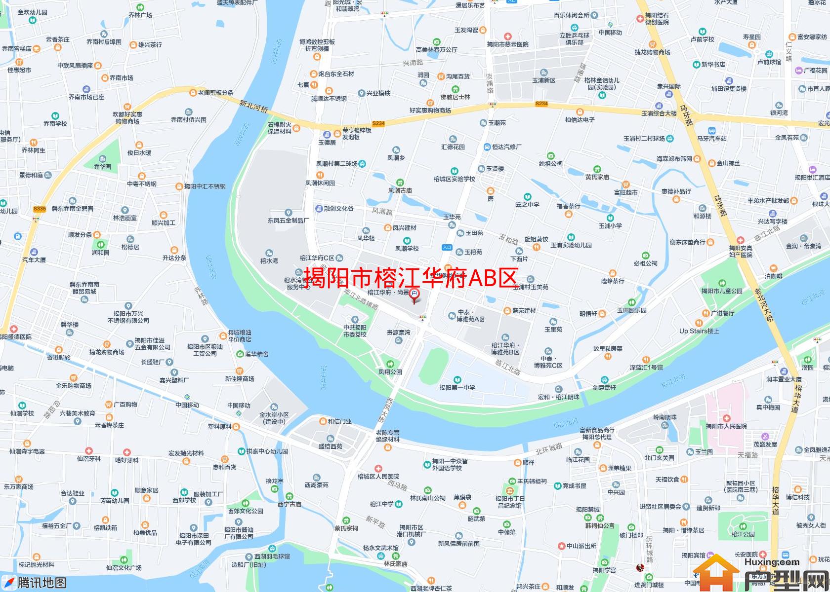 榕江华府AB区小区 - 户型网