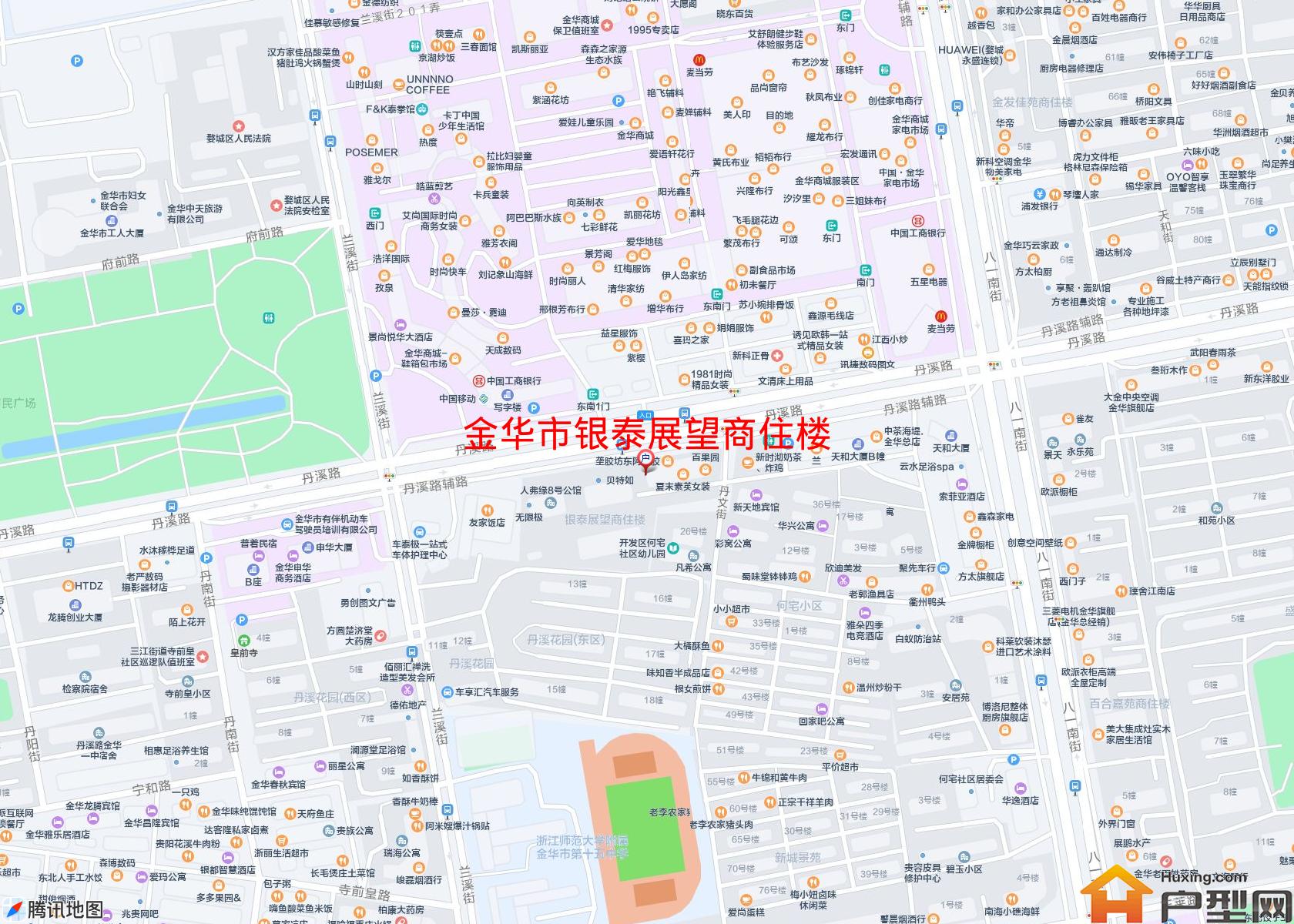 银泰展望商住楼小区 - 户型网