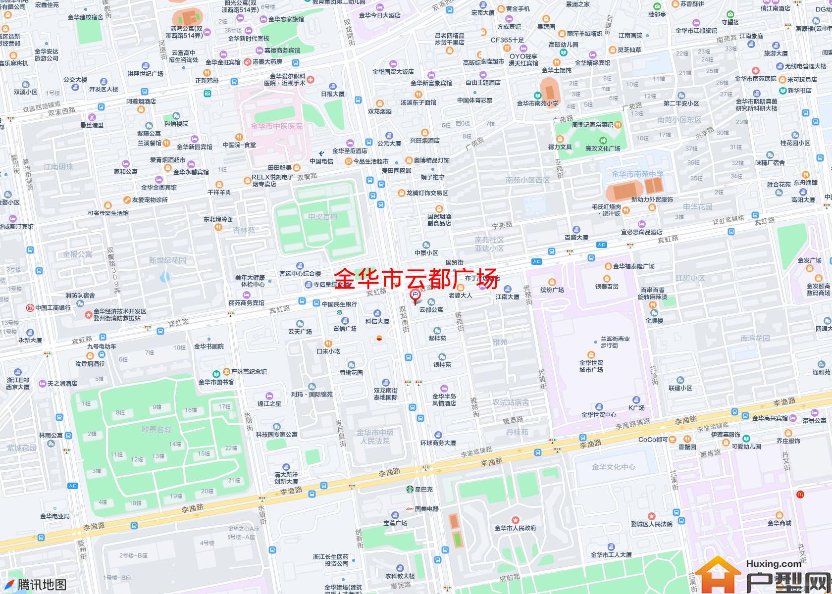 云都广场小区 - 户型网
