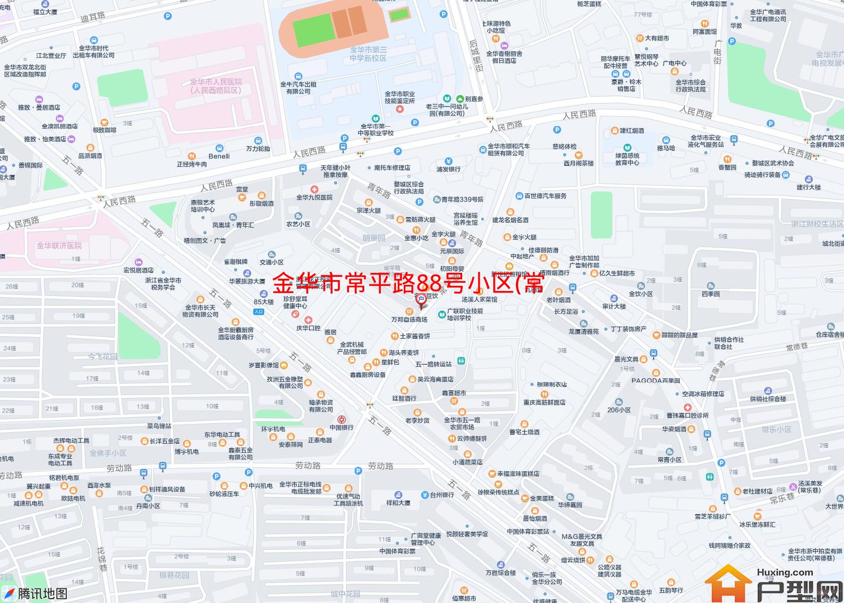 常平路88号小区(常平路88号)小区 - 户型网