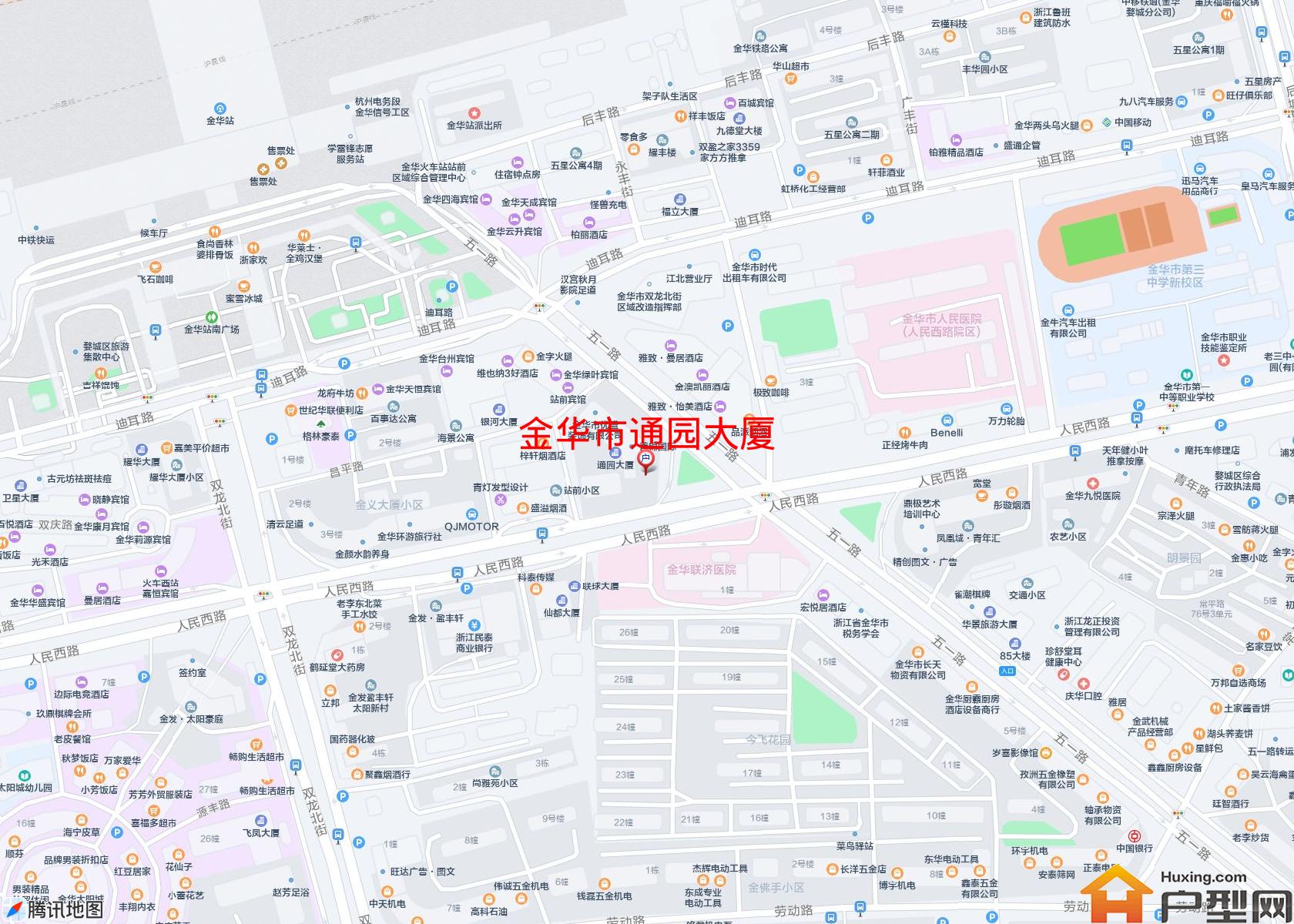 通园大厦小区 - 户型网