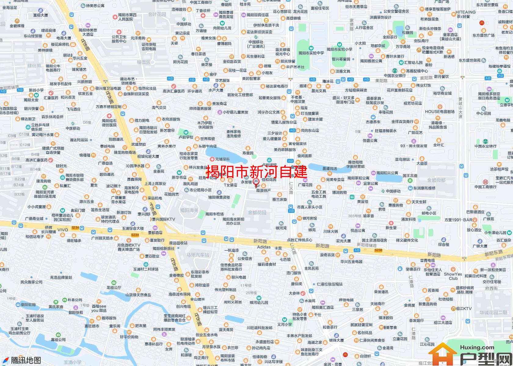 新河自建小区 - 户型网