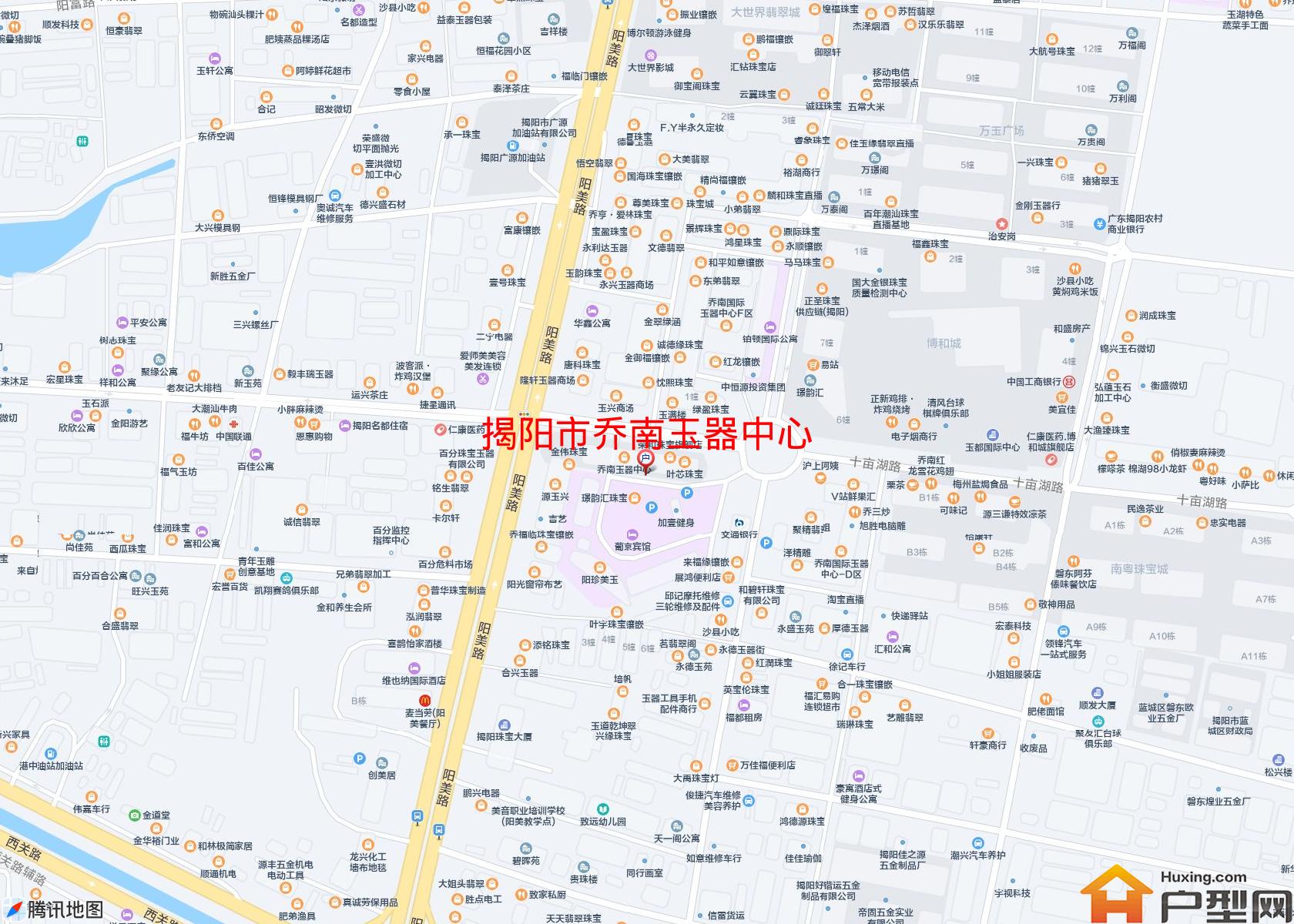 乔南玉器中心小区 - 户型网